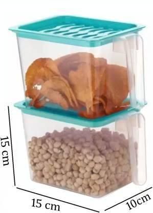Unbreakable Fruit & Veggie Storage Basket – 1000 ml | Pack of 6 (Blue)