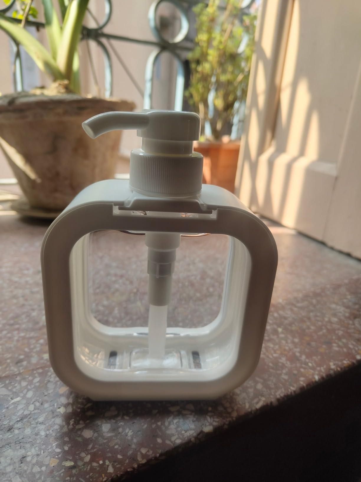Plastic Empty Bottle Soap Dispenser for Bathroom Kitchen – Large