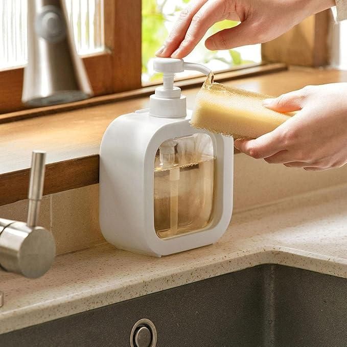 Plastic Empty Bottle Soap Dispenser for Bathroom Kitchen – Large