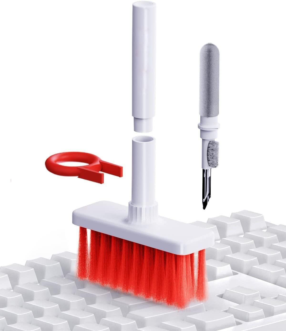 3-in-1 AirPods Cleaning Pen Kit – Soft Brush, Metal Tip & Sponge for Earbuds, Charging Case & More