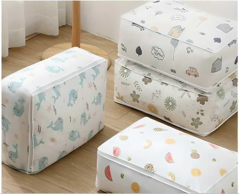 Under-Bed Blanket Storage Bag – Foldable Quilt & Clothes Organizer (Pack of 1)