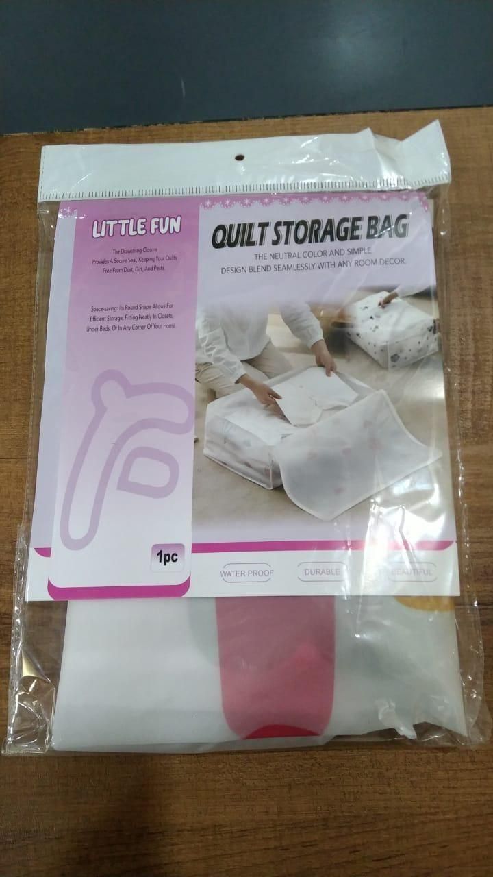 Under-Bed Blanket Storage Bag – Foldable Quilt & Clothes Organizer (Pack of 1)
