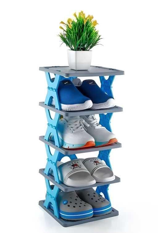 Smart Foldable 4-Layer Shoe Rack – Space Saving Shoe Organizer
