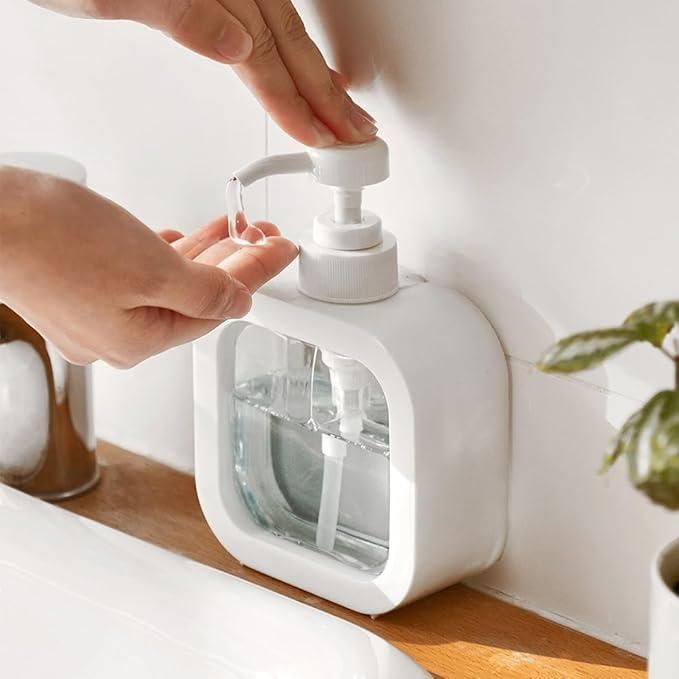 Plastic Empty Bottle Soap Dispenser for Bathroom Kitchen – Large